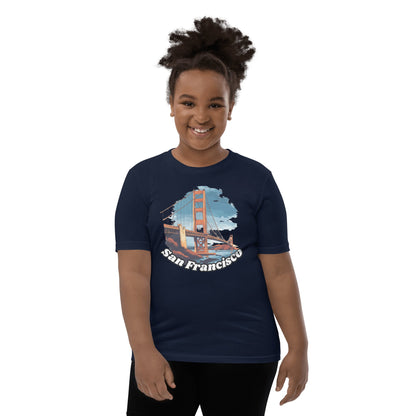 Kurzärmeliges T-Shirt für Jugendliche "San Francisco" - Artexio