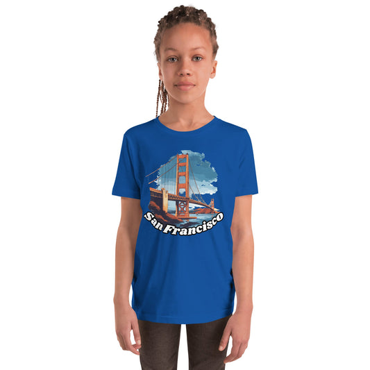 Kurzärmeliges T-Shirt für Jugendliche "San Francisco" - Artexio