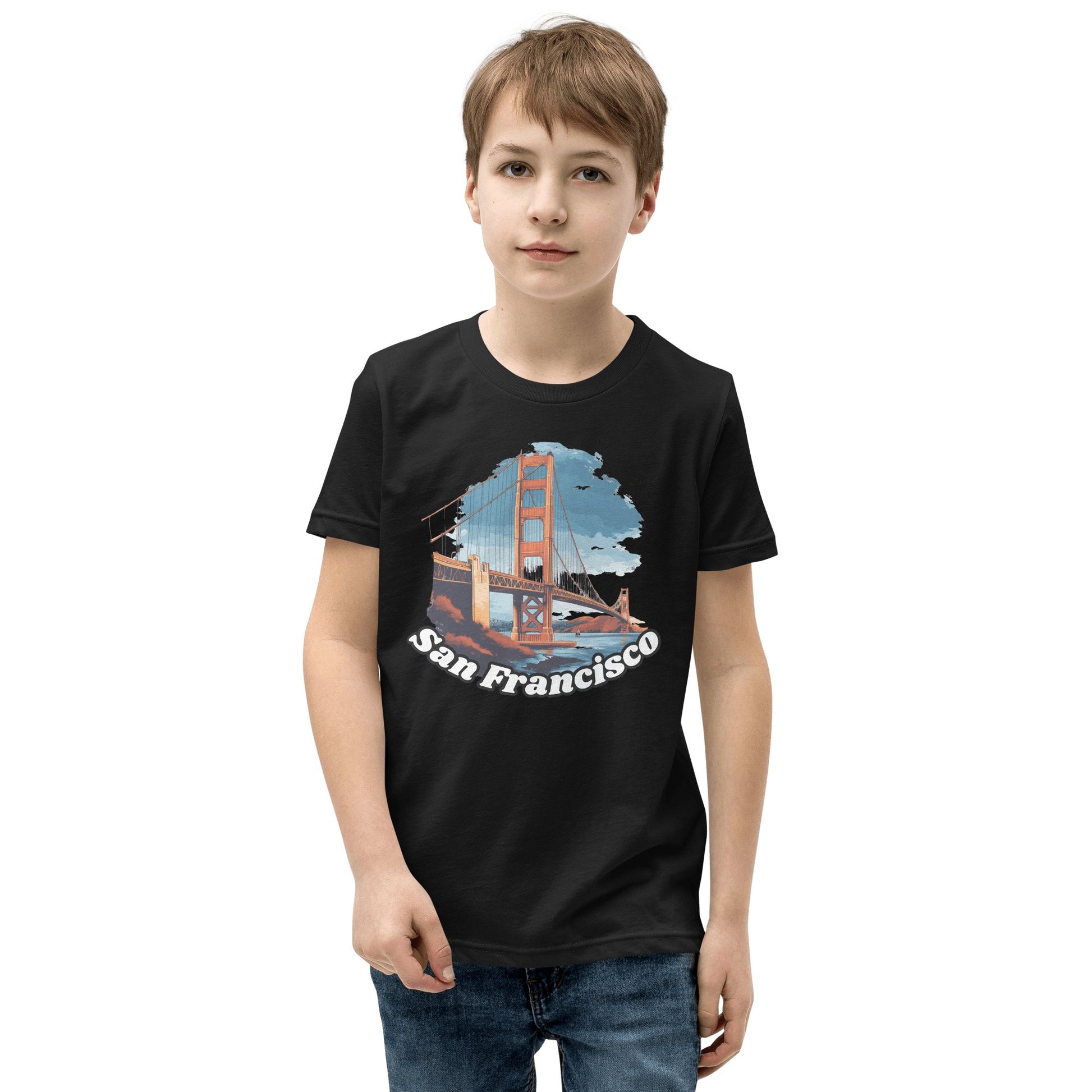 Kurzärmeliges T-Shirt für Jugendliche "San Francisco" - Artexio