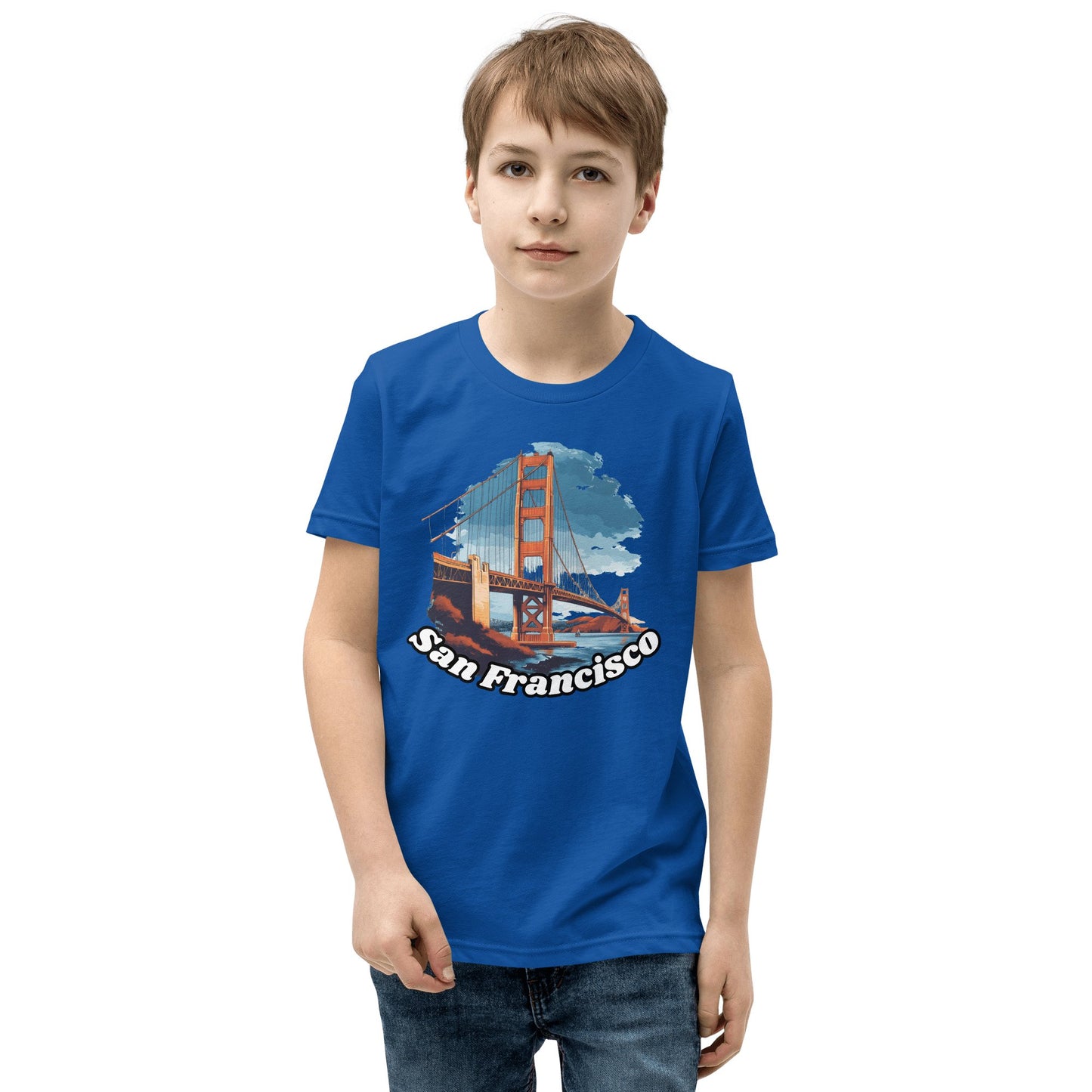 Kurzärmeliges T-Shirt für Jugendliche "San Francisco" - Artexio