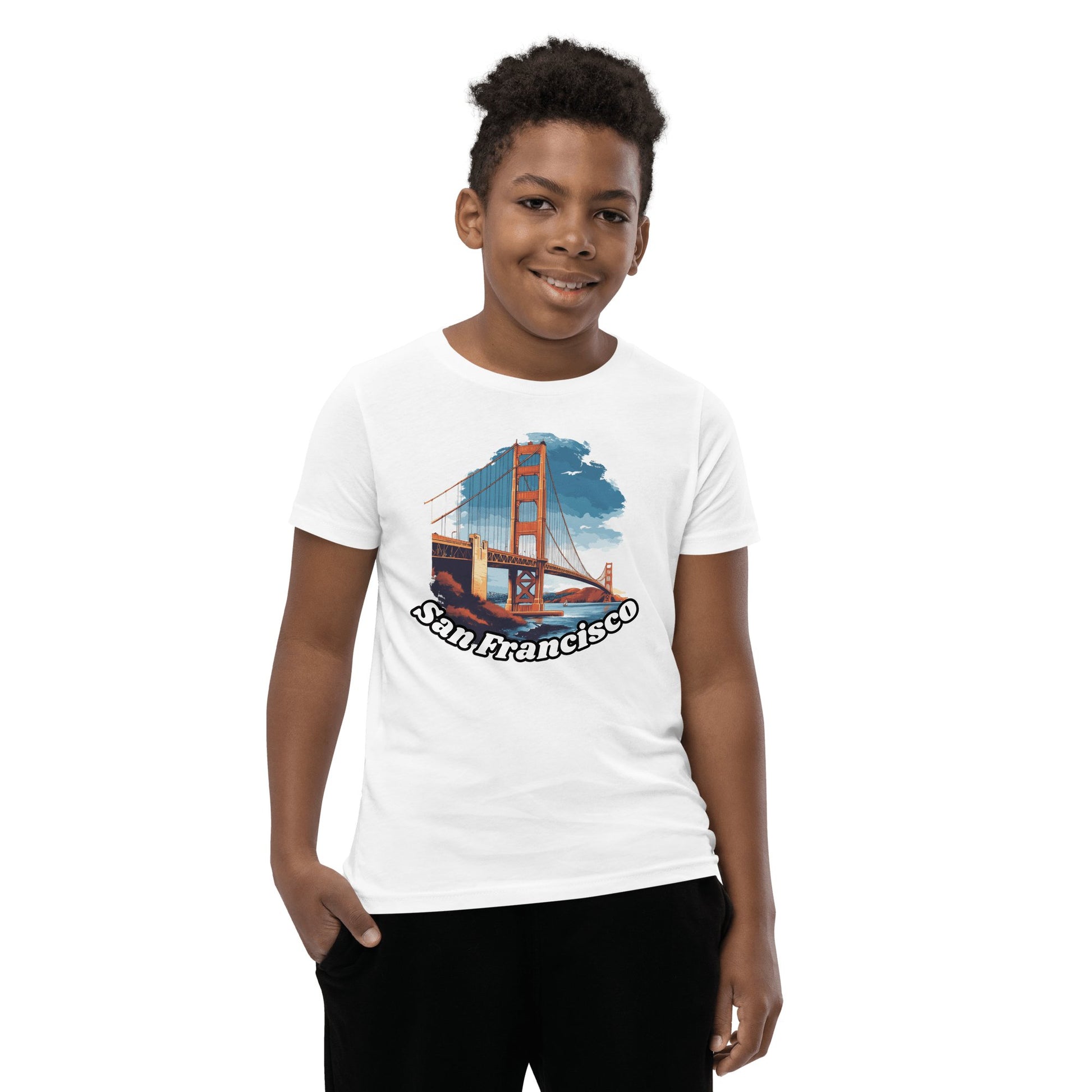 Kurzärmeliges T-Shirt für Jugendliche "San Francisco" - Artexio