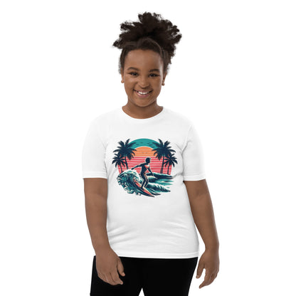 Kurzärmeliges T-Shirt für Jugendliche "Surfing" - Artexio