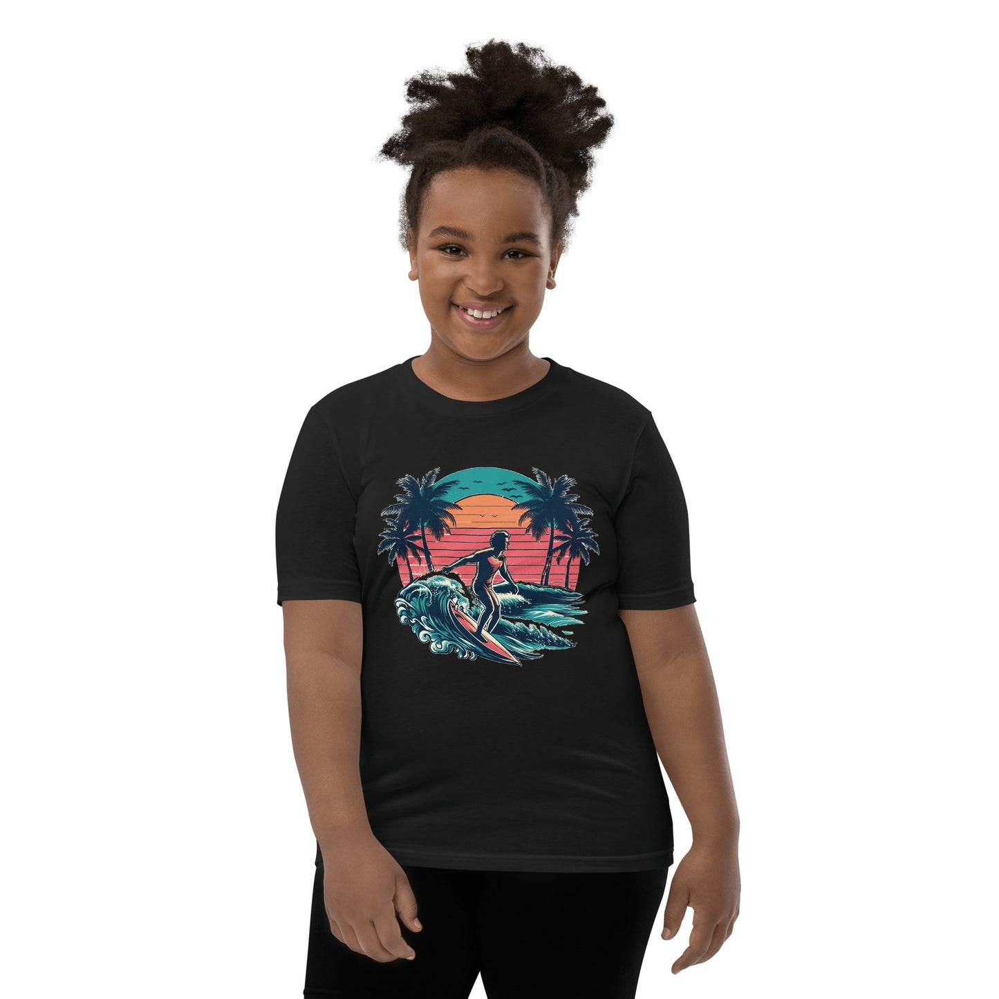 Kurzärmeliges T-Shirt für Jugendliche "Surfing" - Artexio