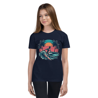 Kurzärmeliges T-Shirt für Jugendliche "Surfing" - Artexio