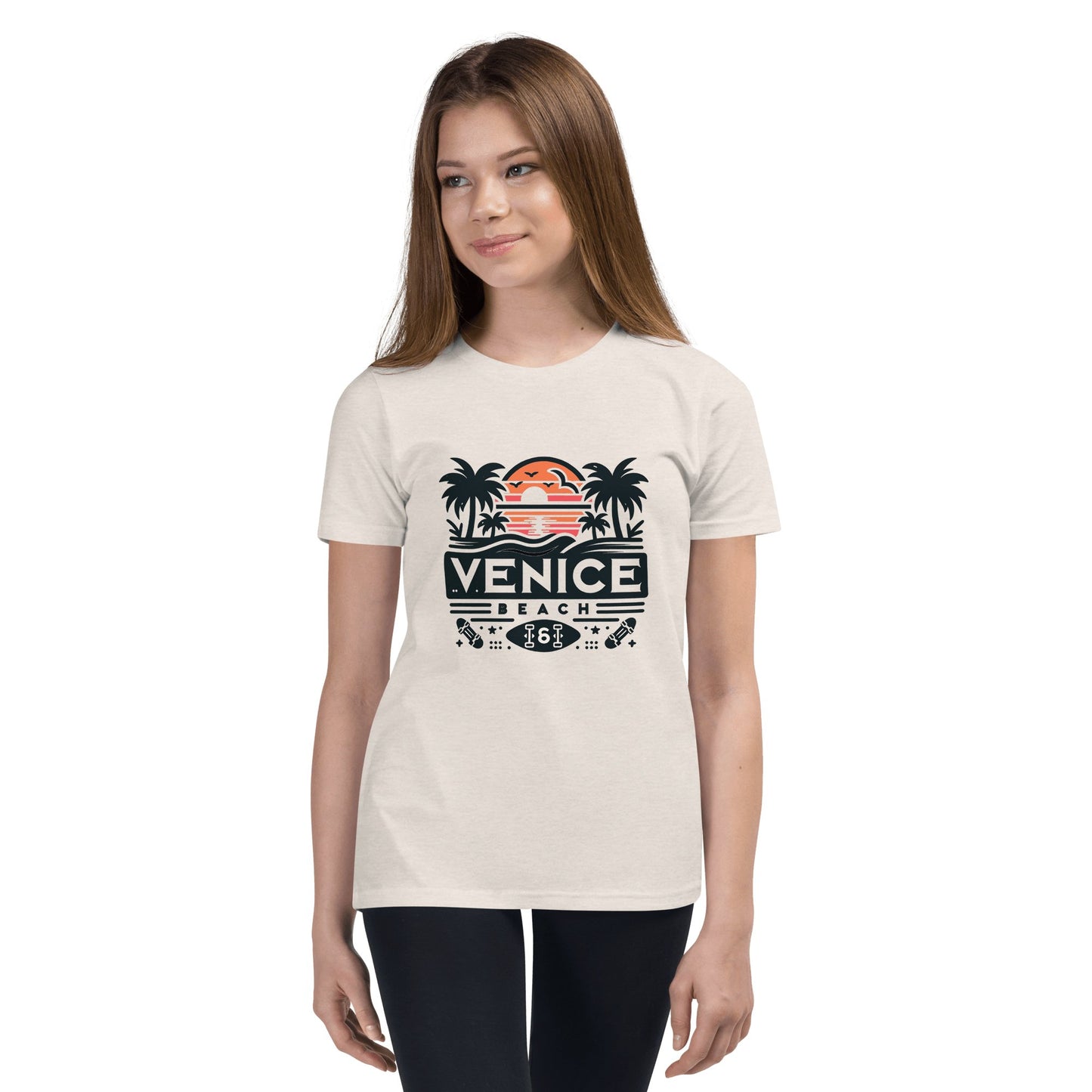 Kurzärmeliges T-Shirt für Jugendliche "Venice Beach" - Artexio