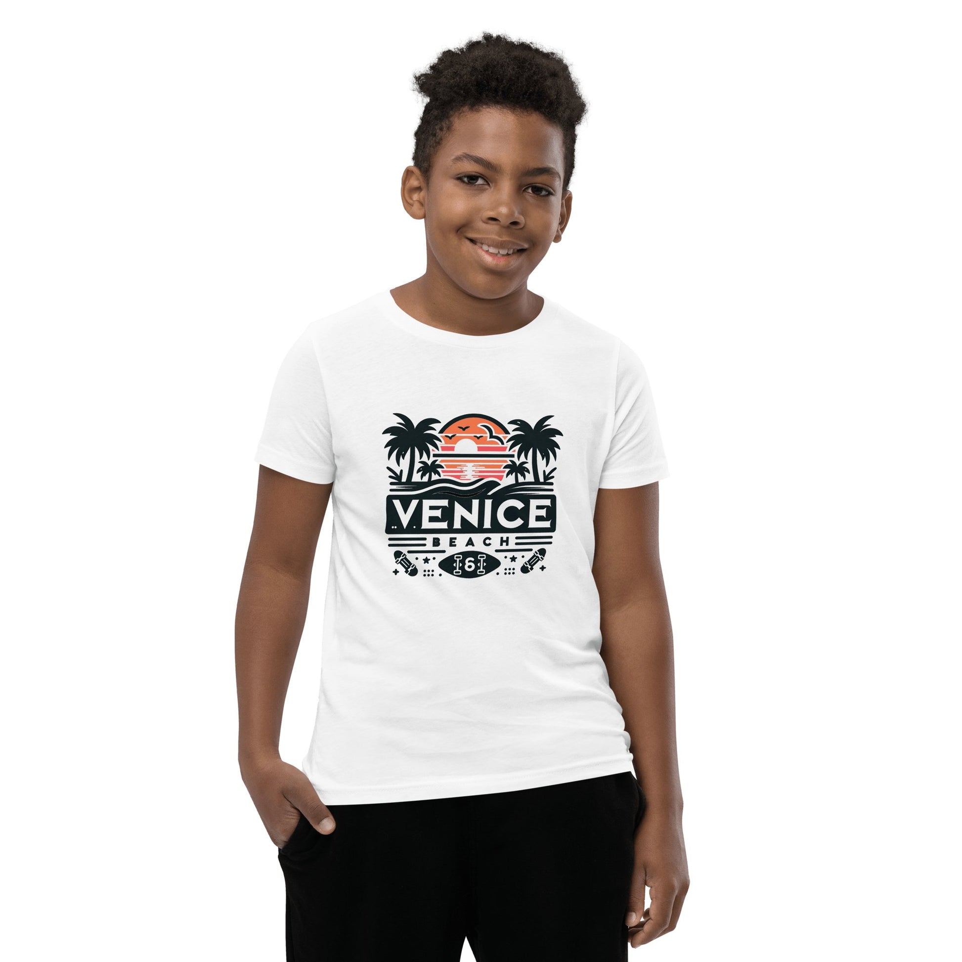 Kurzärmeliges T-Shirt für Jugendliche "Venice Beach" - Artexio