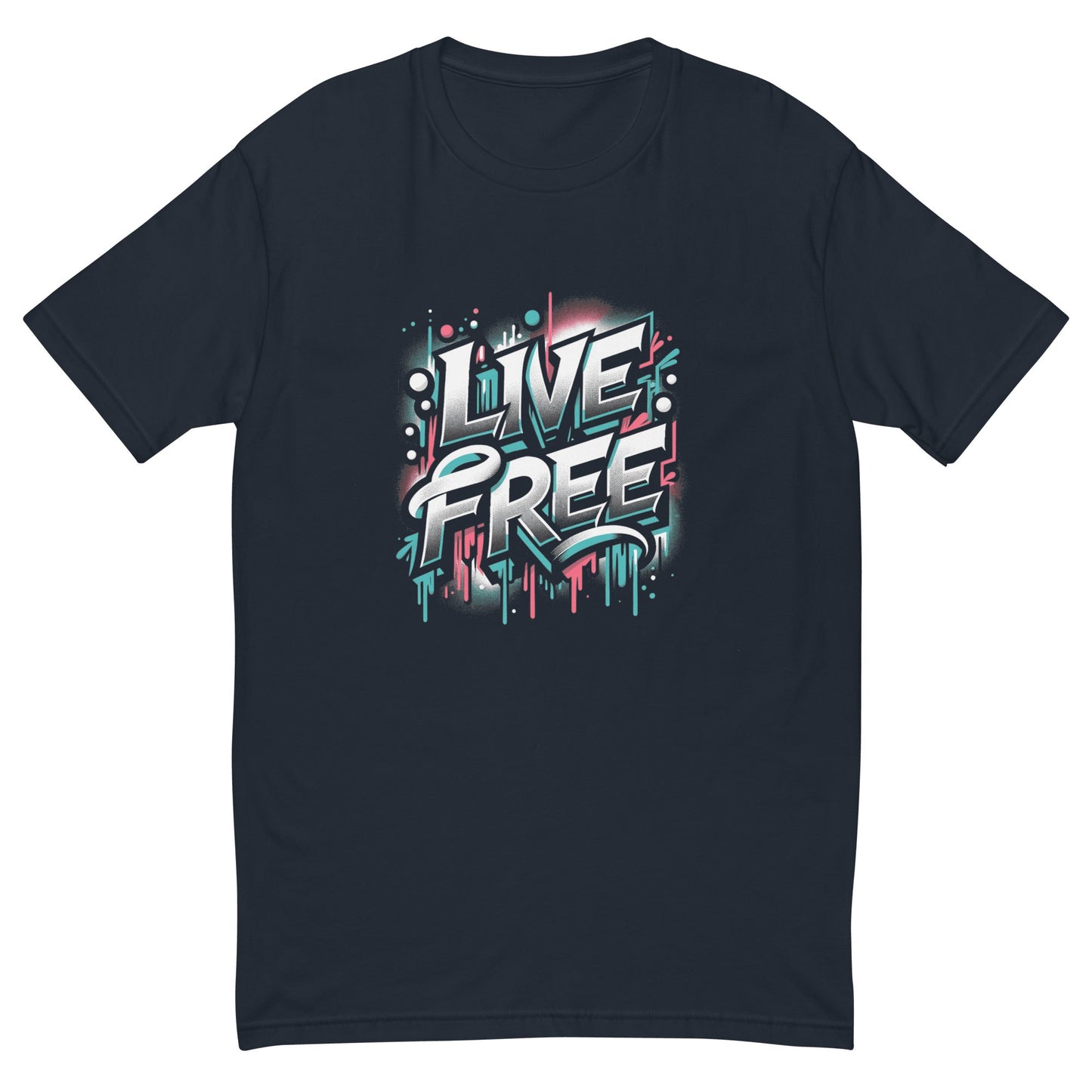 Kurzärmeliges T-Shirt "Live Free" - Artexio