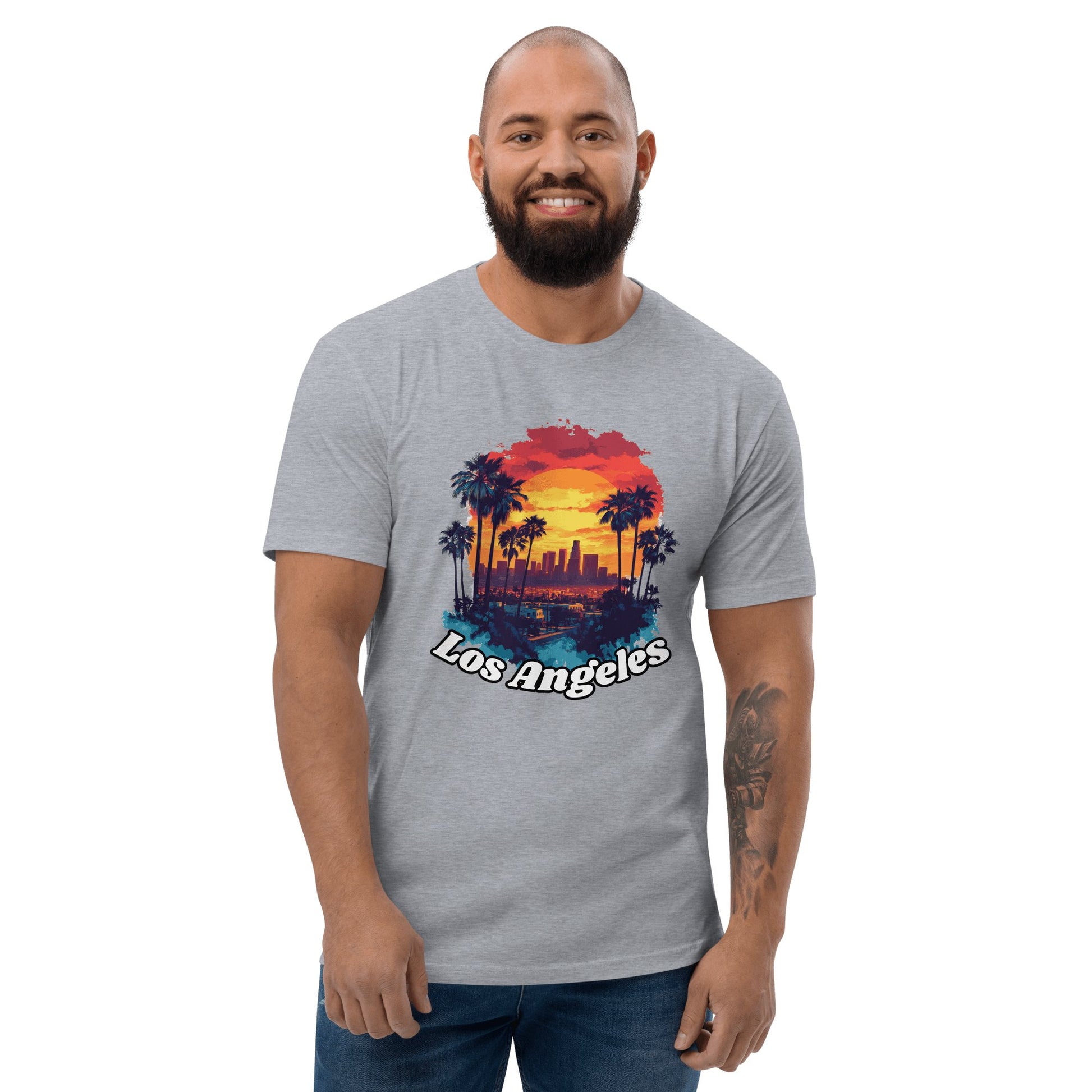 Kurzärmeliges T-Shirt "Los Angeles" - Artexio