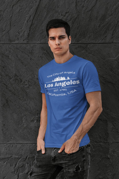 Kurzärmeliges T-Shirt "Los Angeles" - Artexio