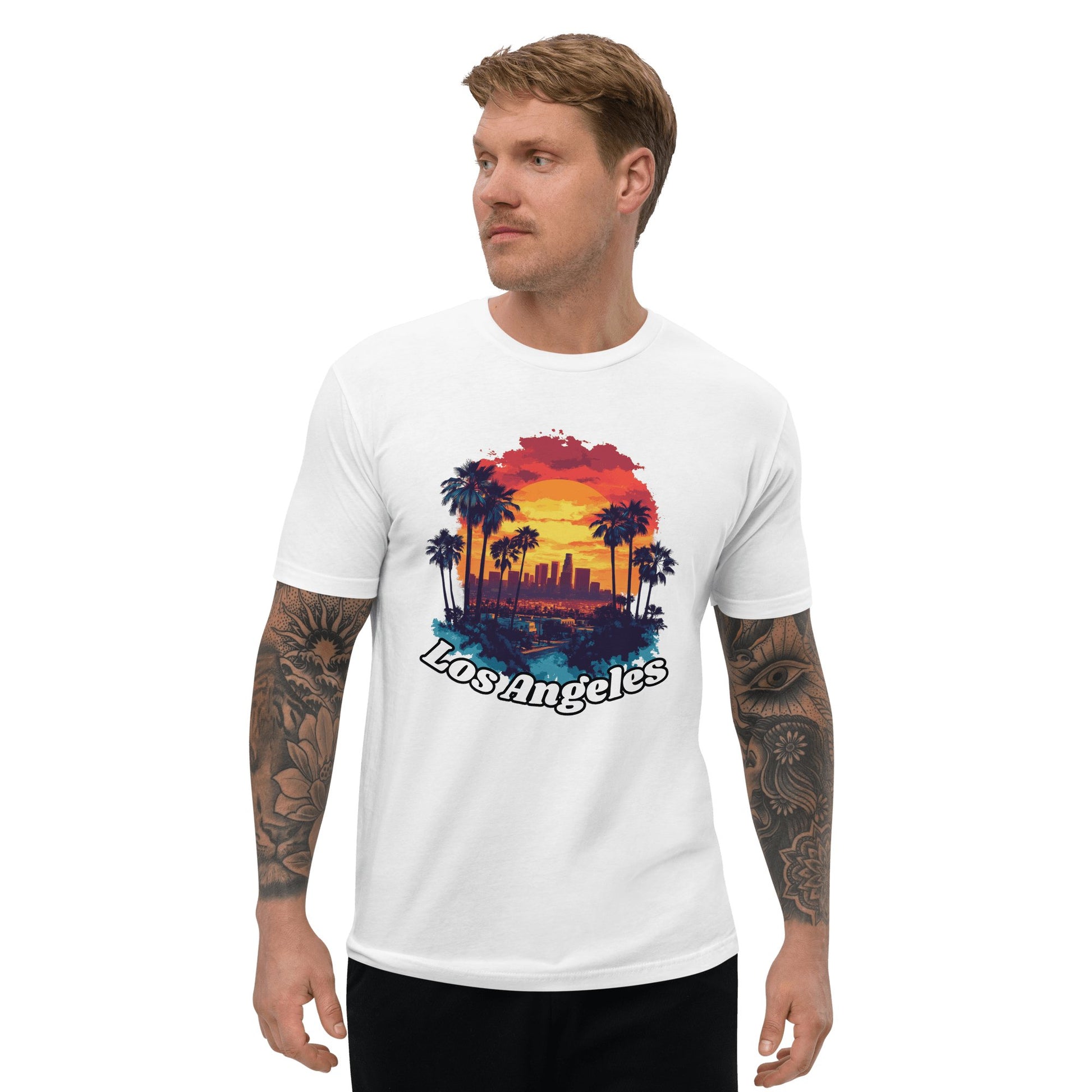 Kurzärmeliges T-Shirt "Los Angeles" - Artexio