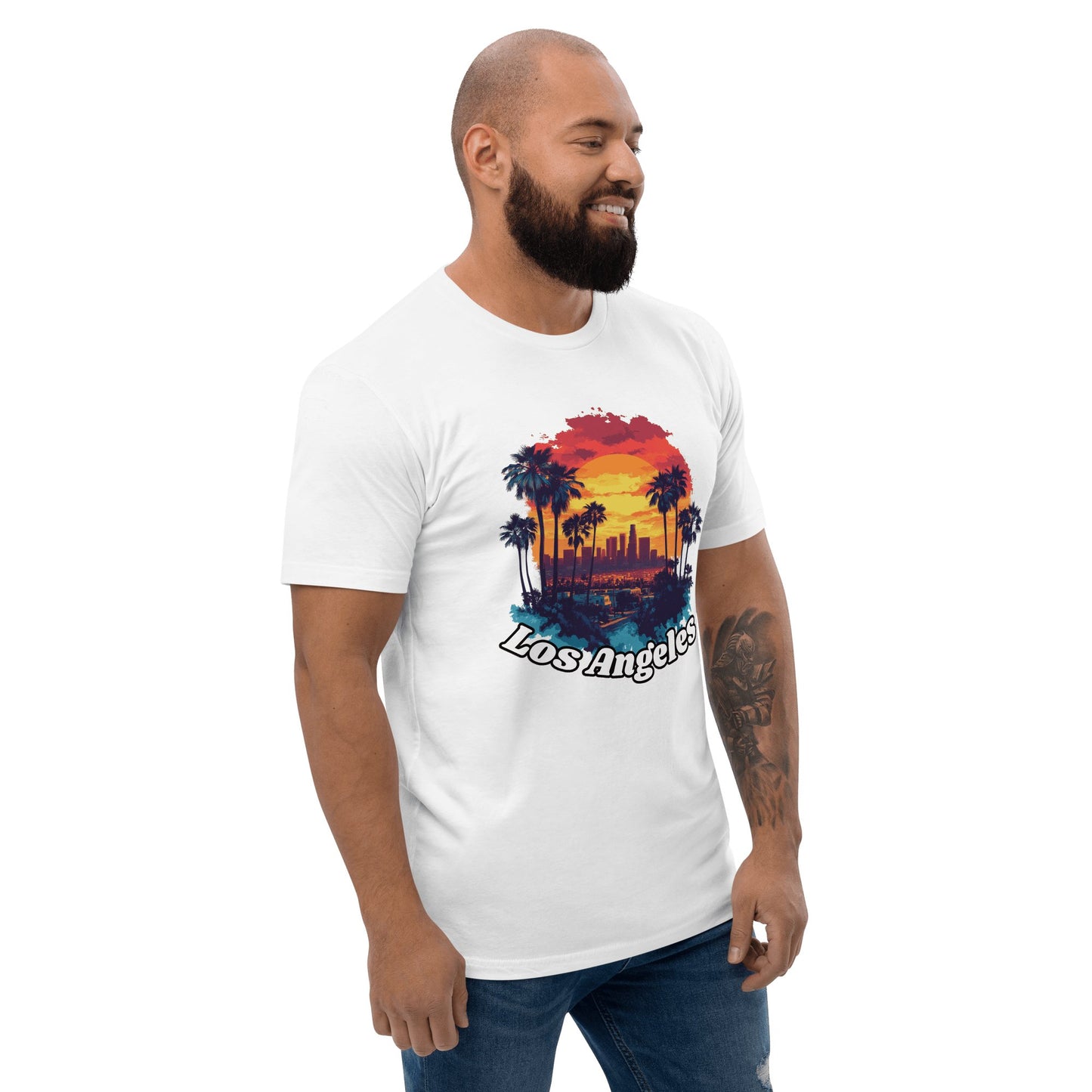 Kurzärmeliges T-Shirt "Los Angeles" - Artexio