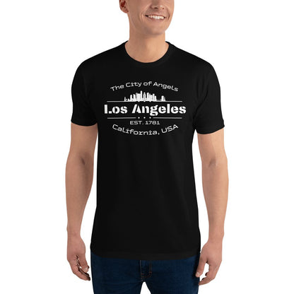 Kurzärmeliges T-Shirt "Los Angeles" - Artexio