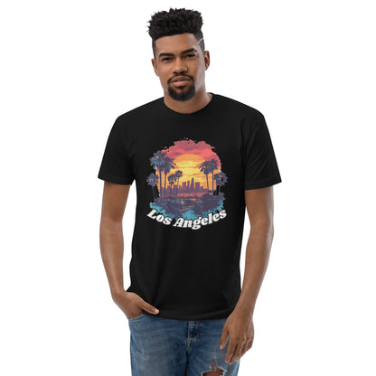 Kurzärmeliges T-Shirt "Los Angeles" - Artexio