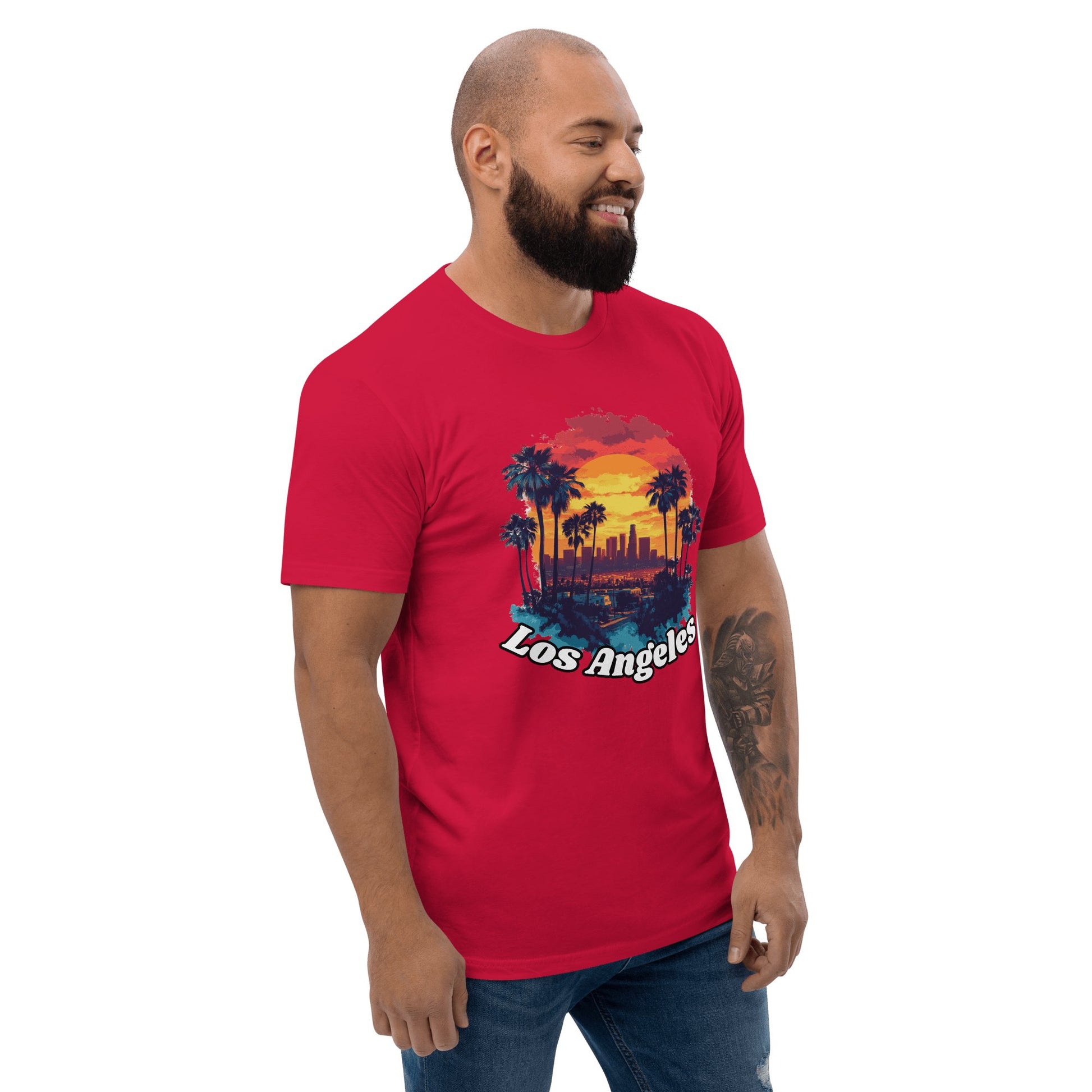 Kurzärmeliges T-Shirt "Los Angeles" - Artexio