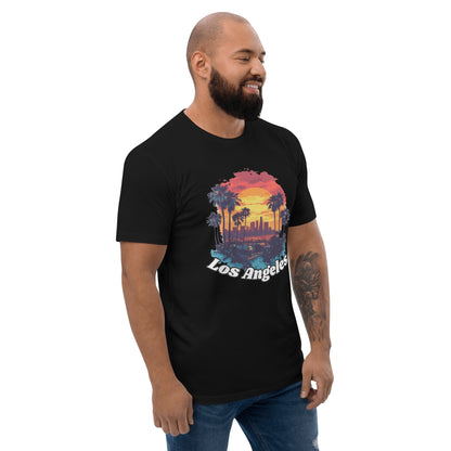 Kurzärmeliges T-Shirt "Los Angeles" - Artexio