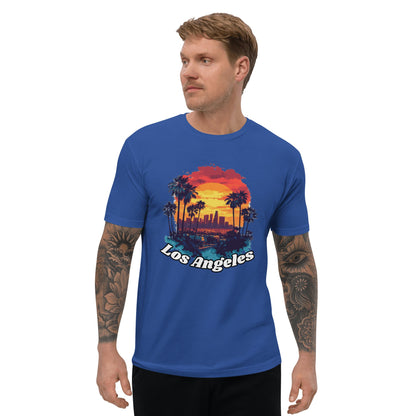 Kurzärmeliges T-Shirt "Los Angeles" - Artexio