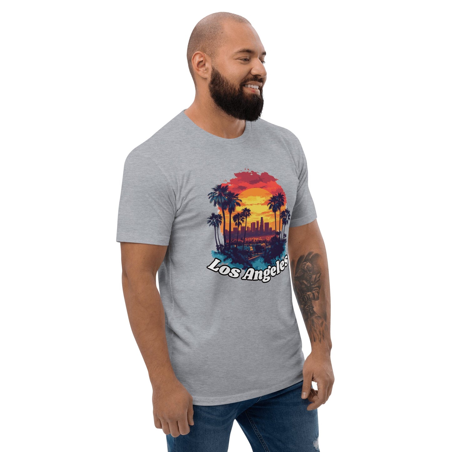 Kurzärmeliges T-Shirt "Los Angeles" - Artexio