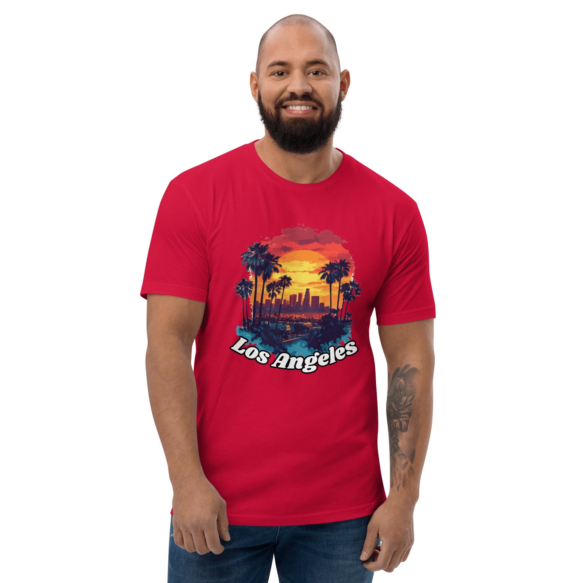 Kurzärmeliges T-Shirt "Los Angeles" - Artexio