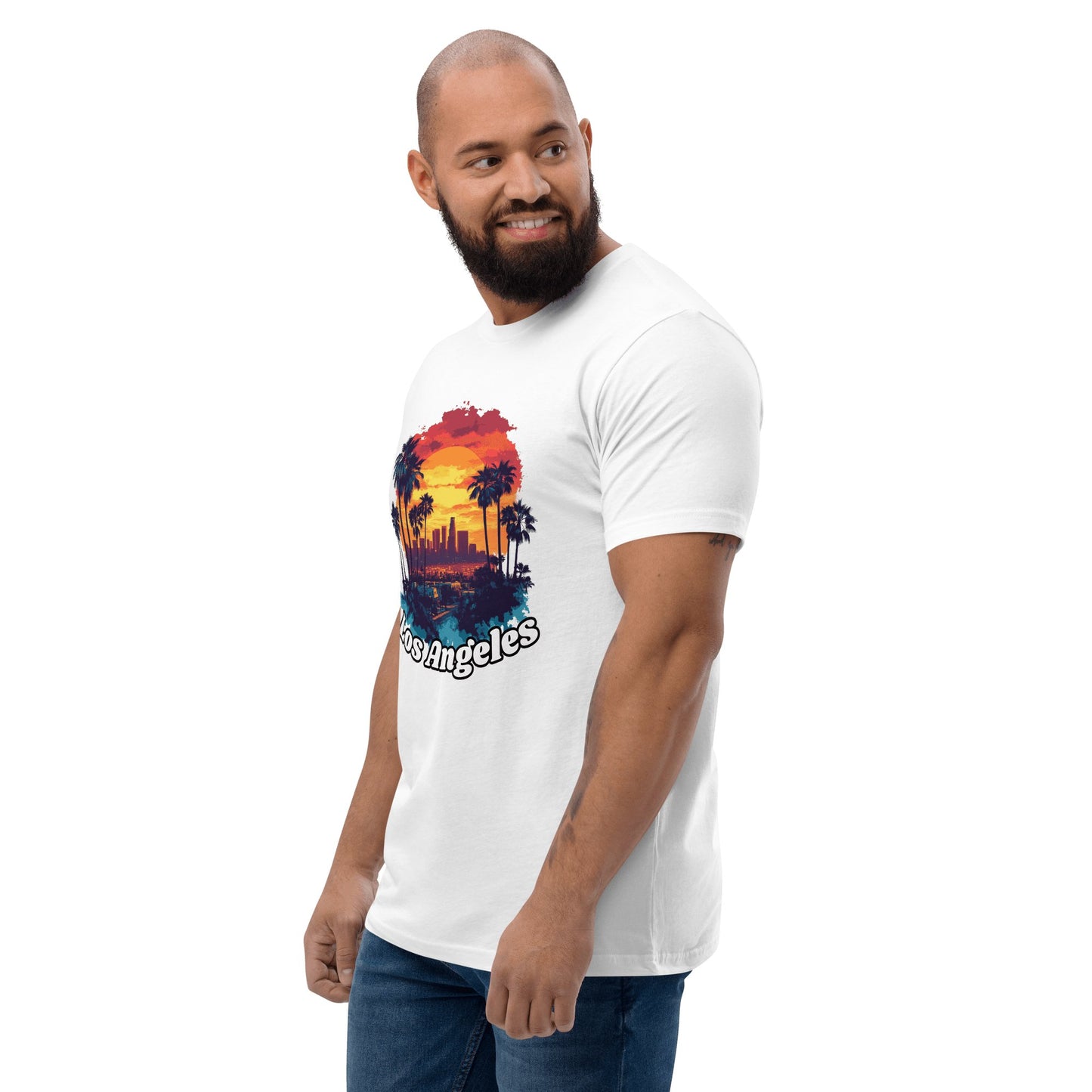 Kurzärmeliges T-Shirt "Los Angeles" - Artexio