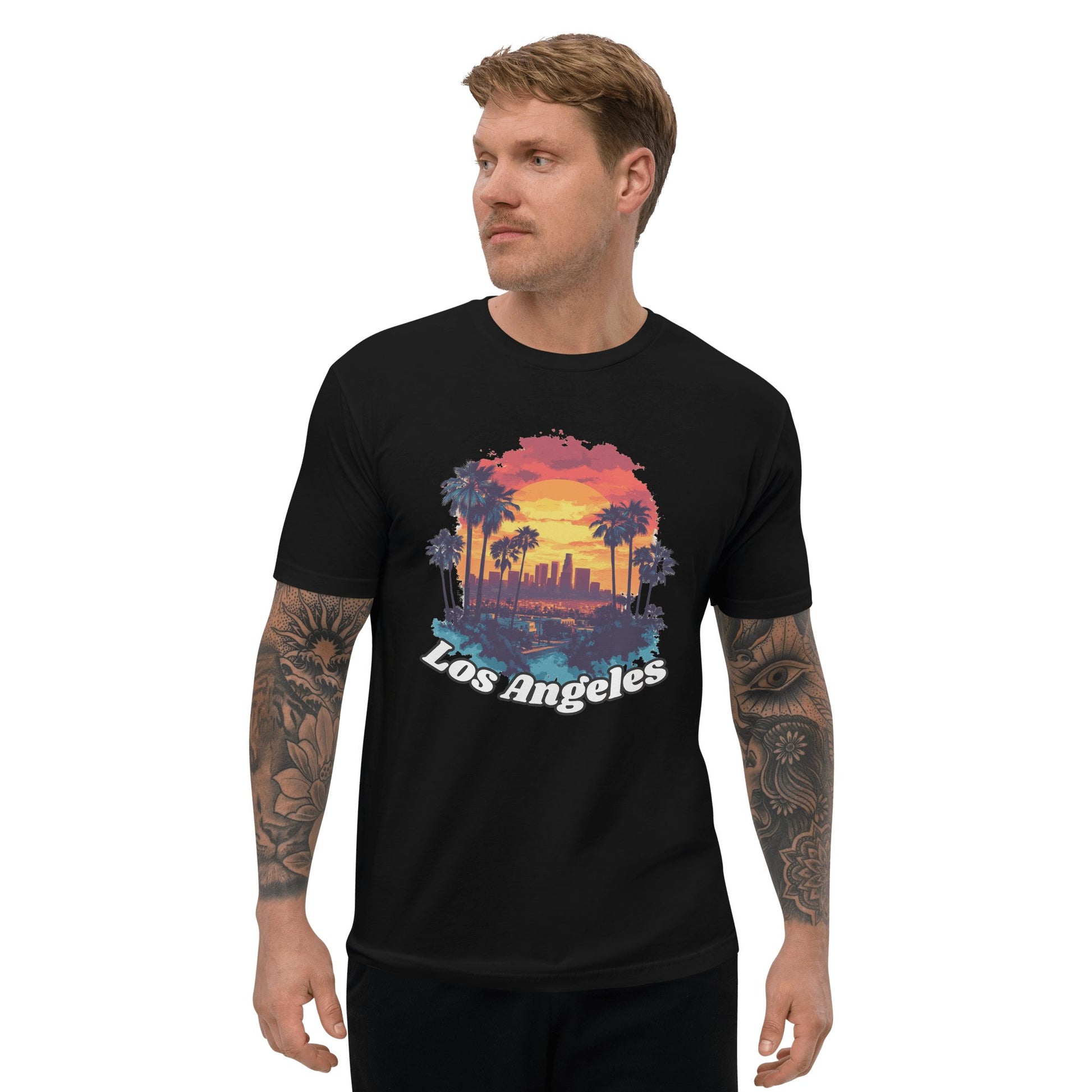 Kurzärmeliges T-Shirt "Los Angeles" - Artexio