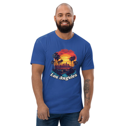 Kurzärmeliges T-Shirt "Los Angeles" - Artexio