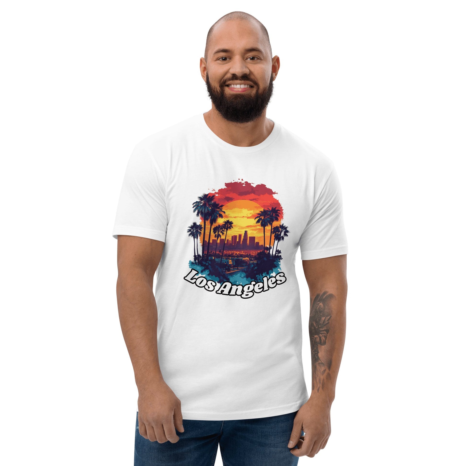 Kurzärmeliges T-Shirt "Los Angeles" - Artexio