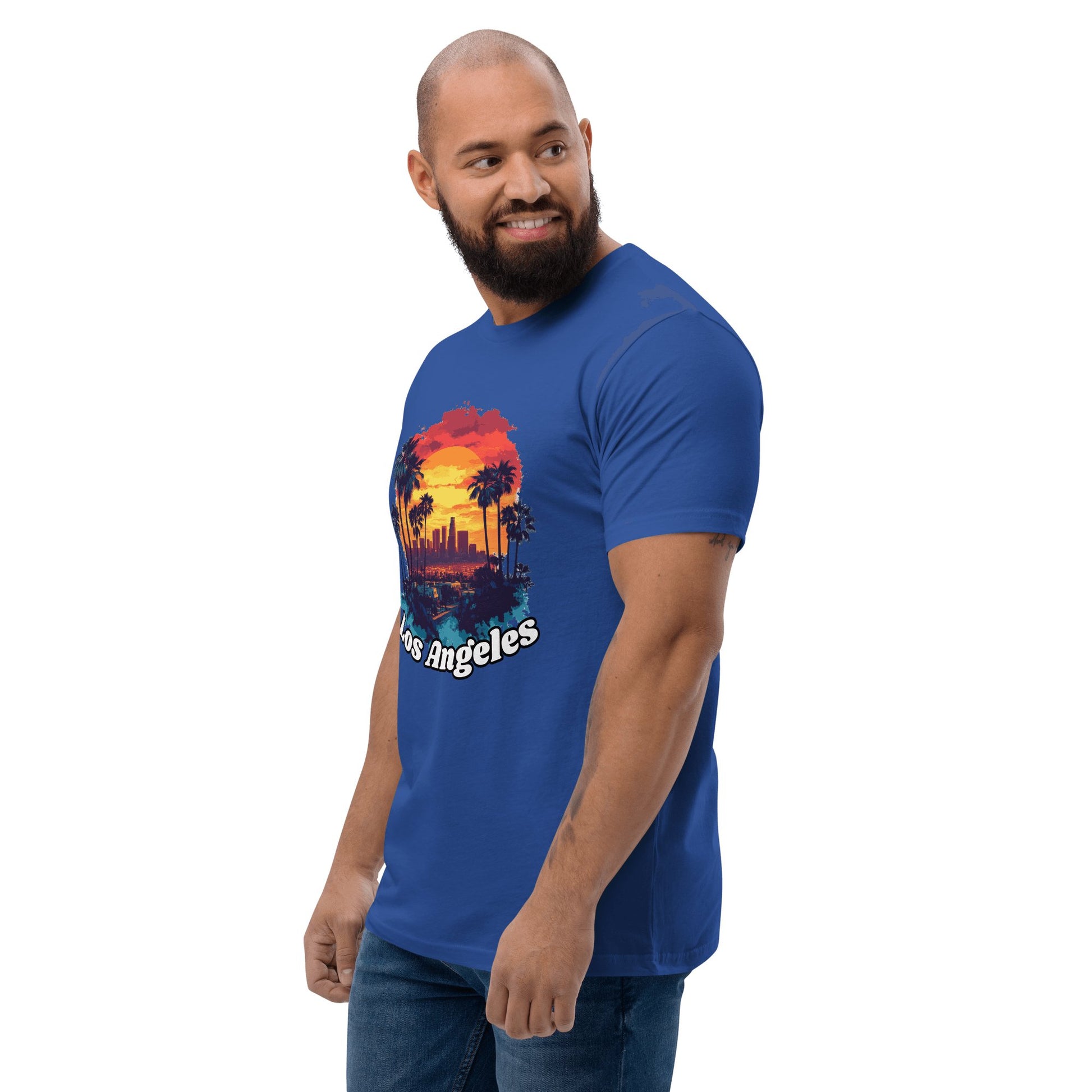 Kurzärmeliges T-Shirt "Los Angeles" - Artexio