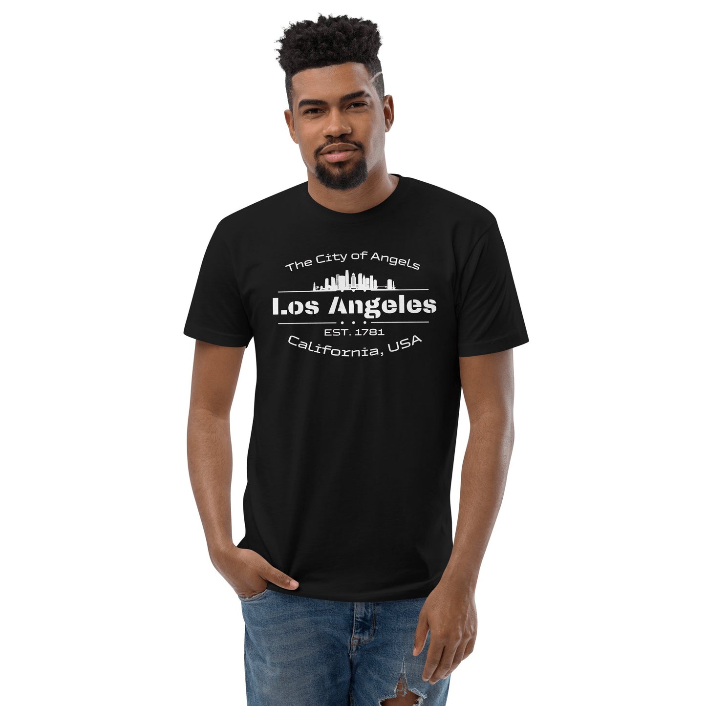 Kurzärmeliges T-Shirt "Los Angeles" - Artexio