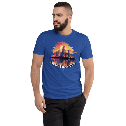 Kurzärmeliges T-Shirt "New York City" - Artexio