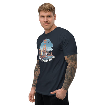 Kurzärmeliges T-Shirt "San Francisco" - Artexio