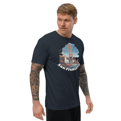 Kurzärmeliges T-Shirt "San Francisco" - Artexio