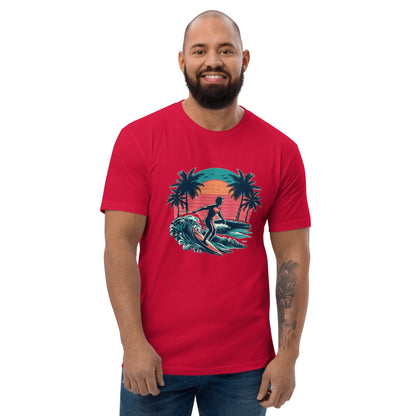 Kurzärmeliges T-Shirt "Surfing" - Artexio