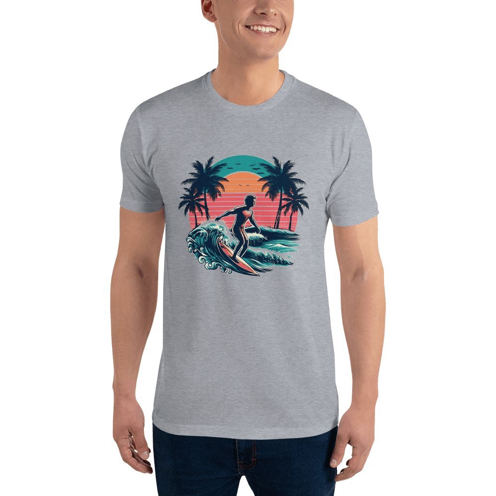 Kurzärmeliges T-Shirt "Surfing" - Artexio