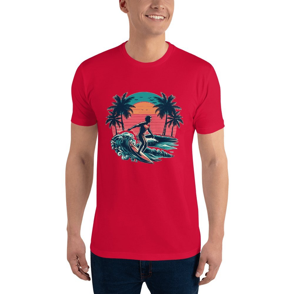 Kurzärmeliges T-Shirt "Surfing" - Artexio