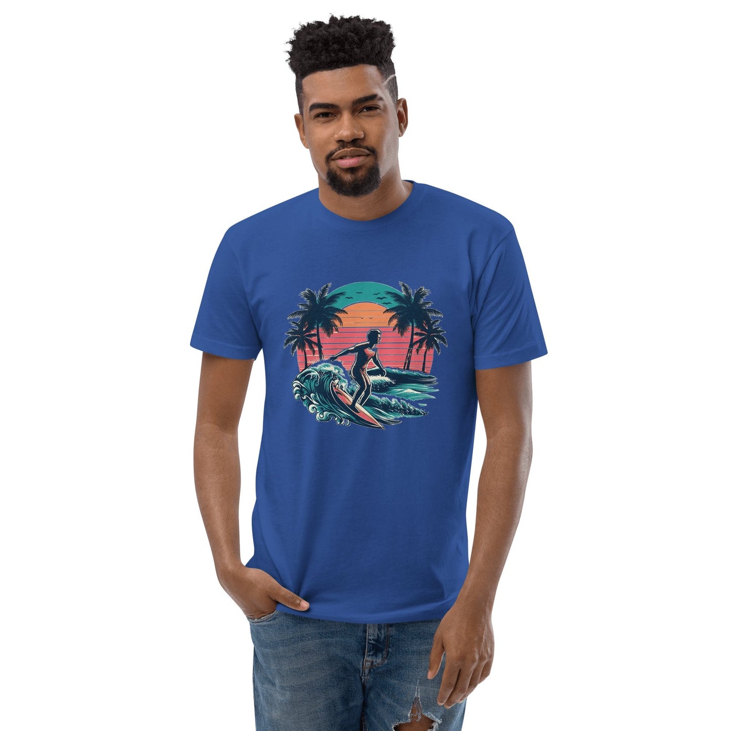 Kurzärmeliges T-Shirt "Surfing" - Artexio