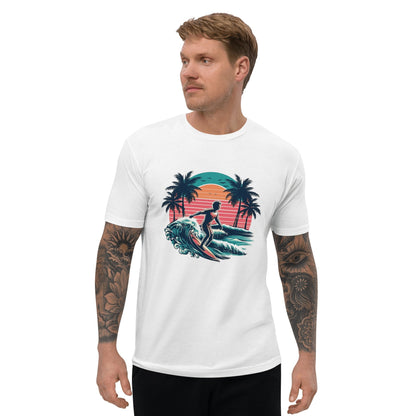 Kurzärmeliges T-Shirt "Surfing" - Artexio