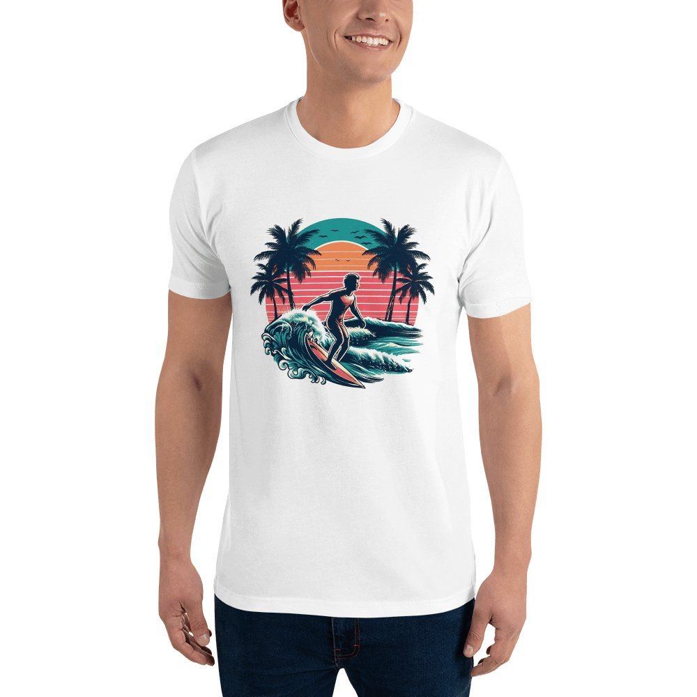 Kurzärmeliges T-Shirt "Surfing" - Artexio