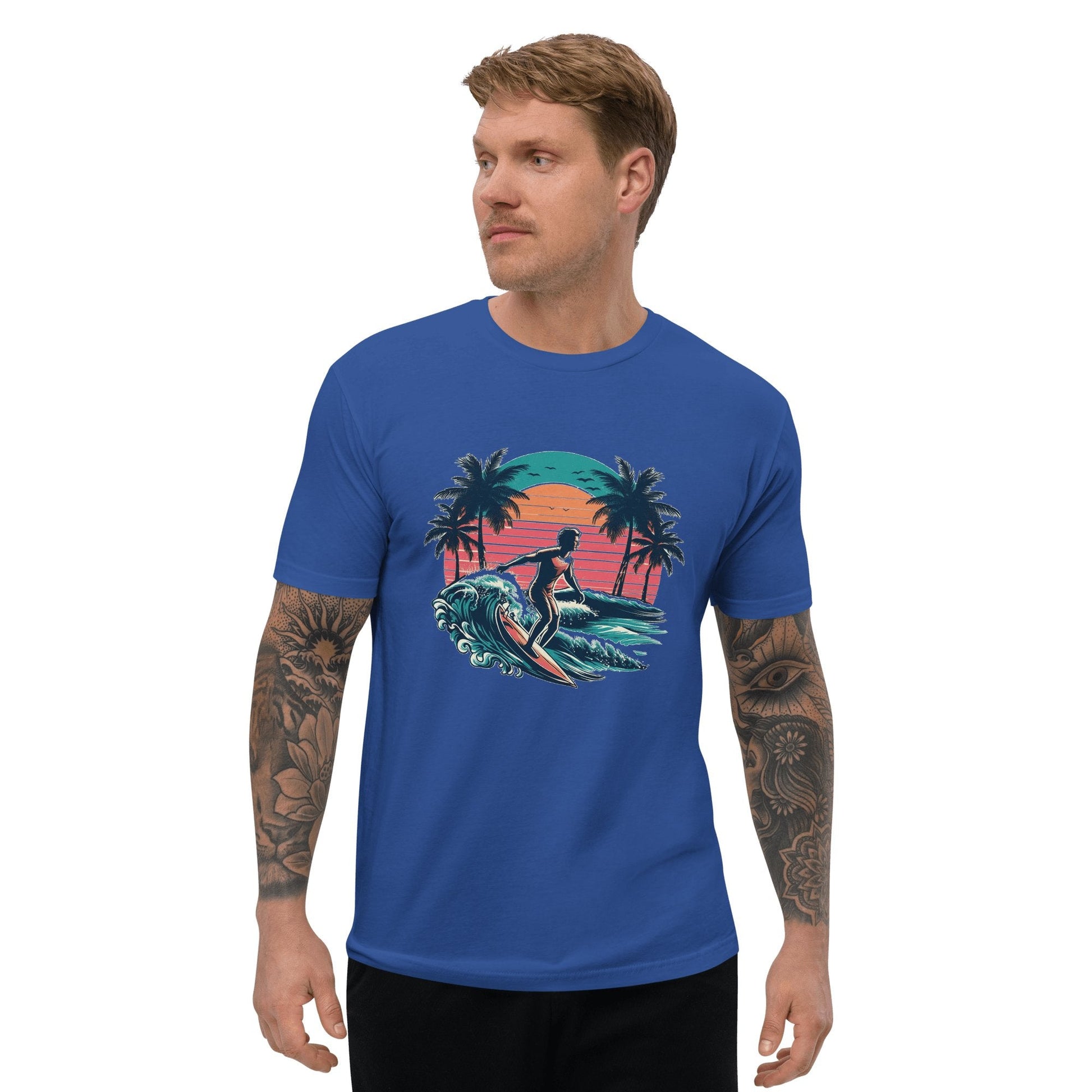 Kurzärmeliges T-Shirt "Surfing" - Artexio