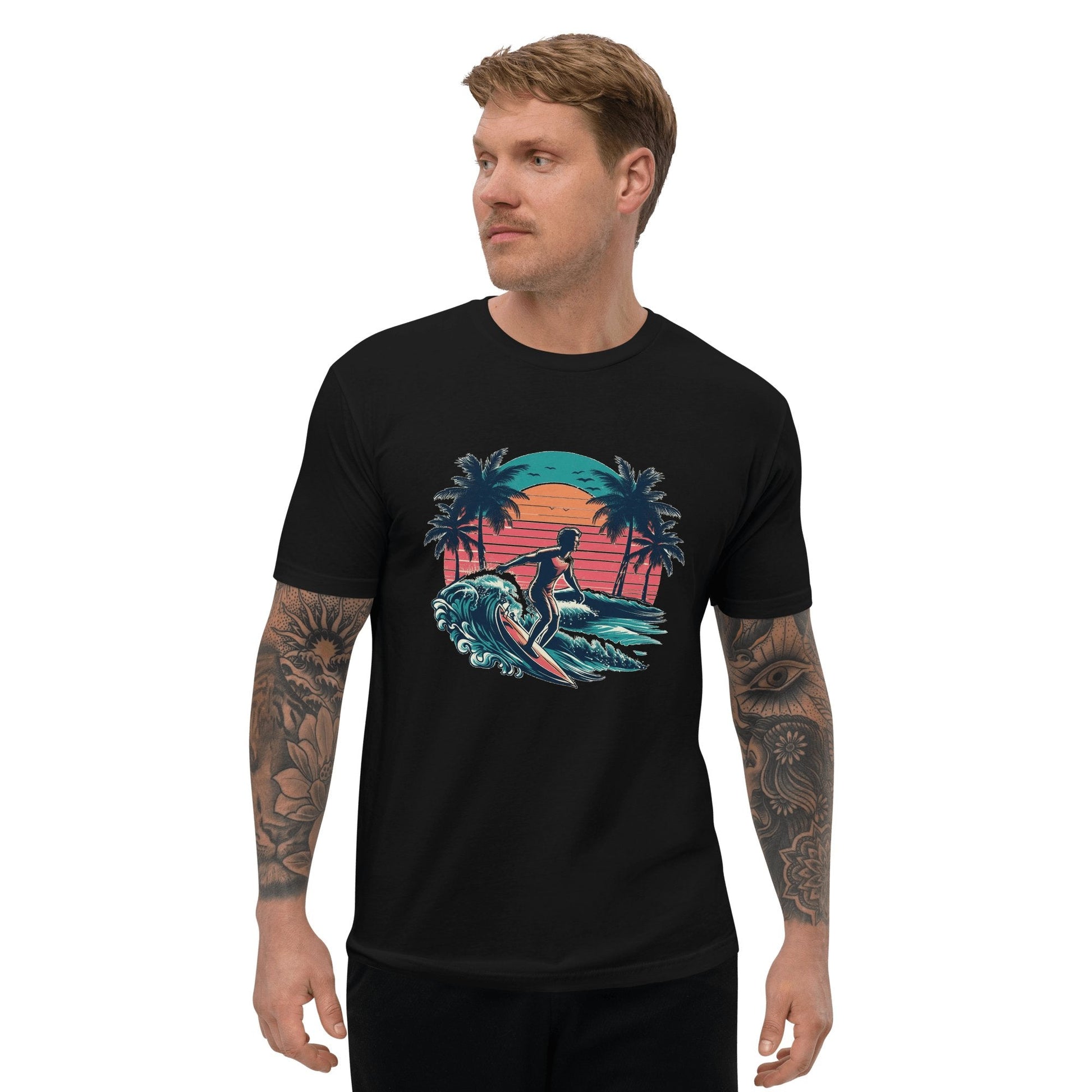 Kurzärmeliges T-Shirt "Surfing" - Artexio