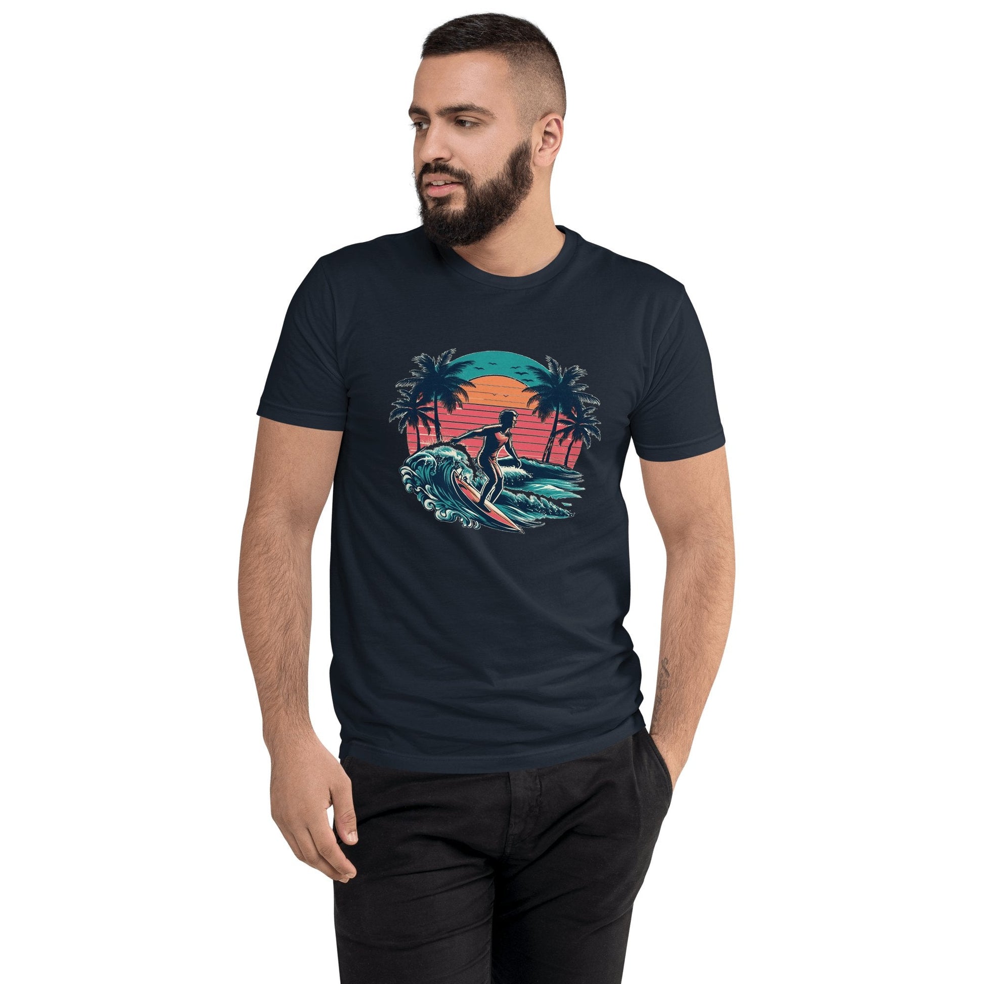 Kurzärmeliges T-Shirt "Surfing" - Artexio