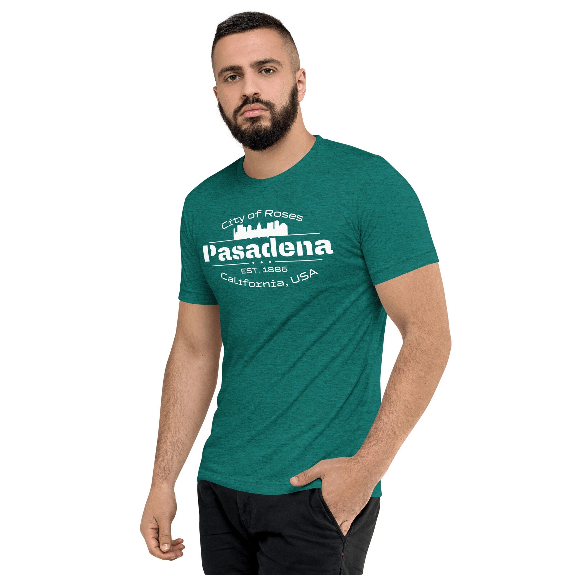 Kurzärmeliges Tri - Blend T-Shirt "Pasadena" - Artexio