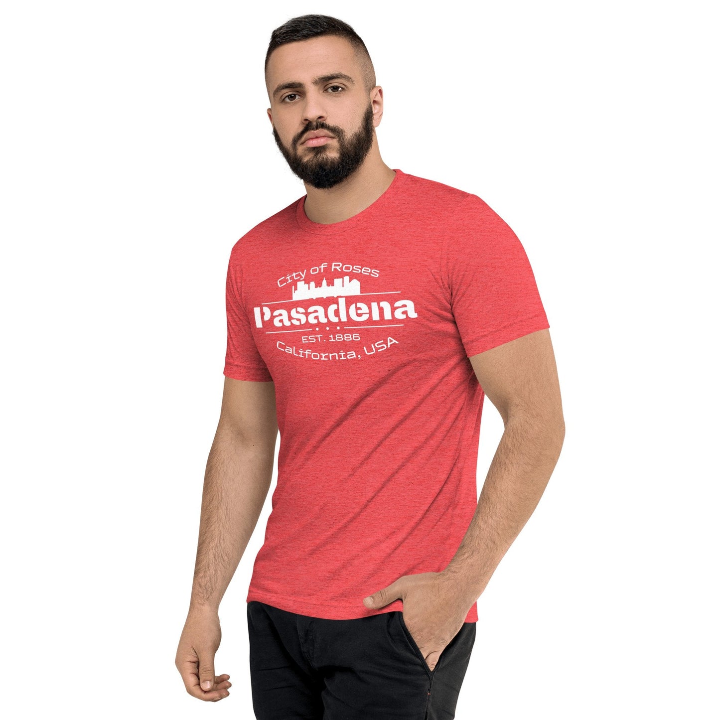 Kurzärmeliges Tri - Blend T-Shirt "Pasadena" - Artexio