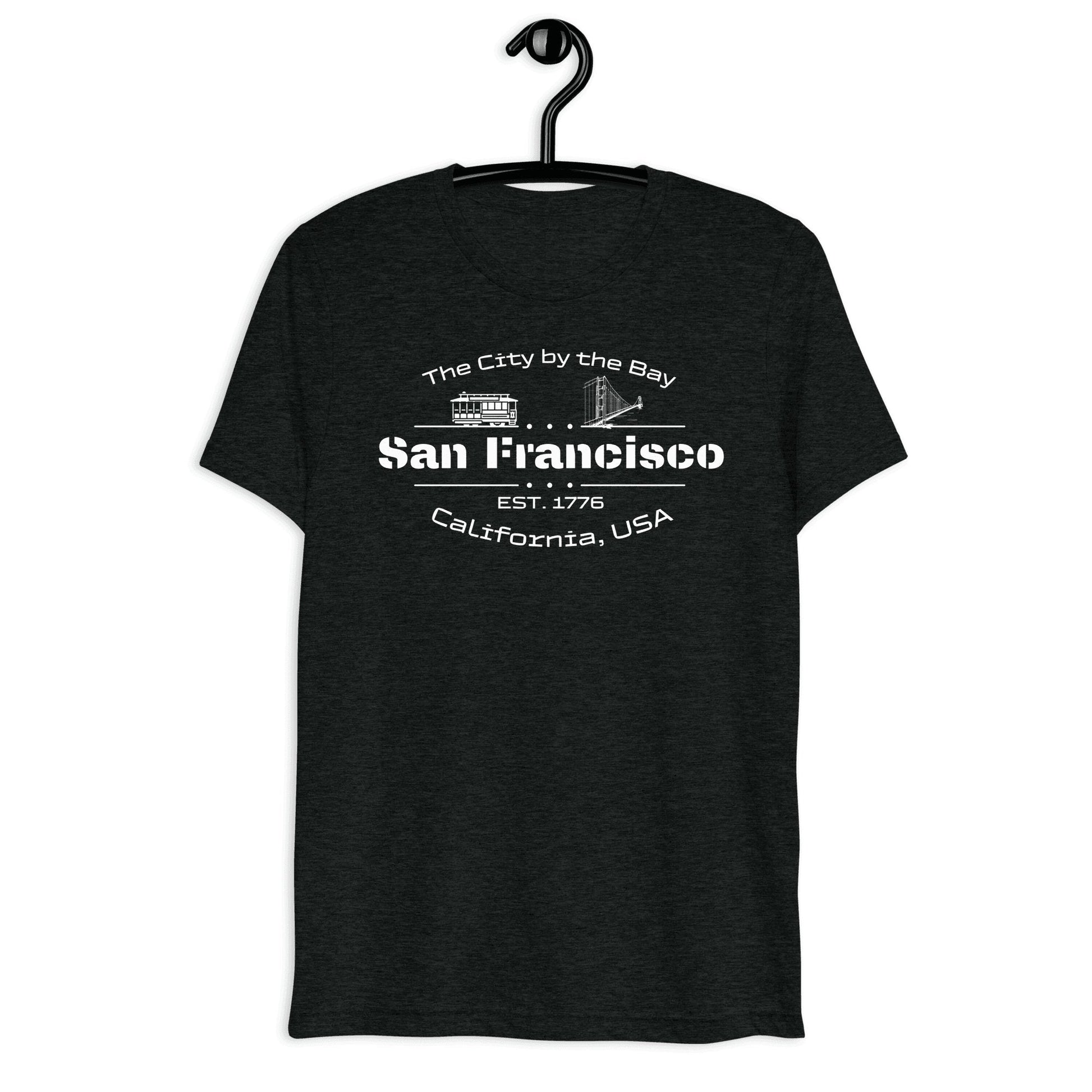 Kurzärmeliges Tri - Blend T-Shirt "San Francisco" - Artexio