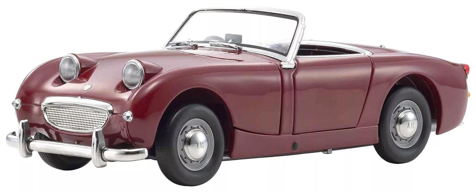 Kyosho Austin Healey Sprite – Dark Red 1:18 Modell - Artexio