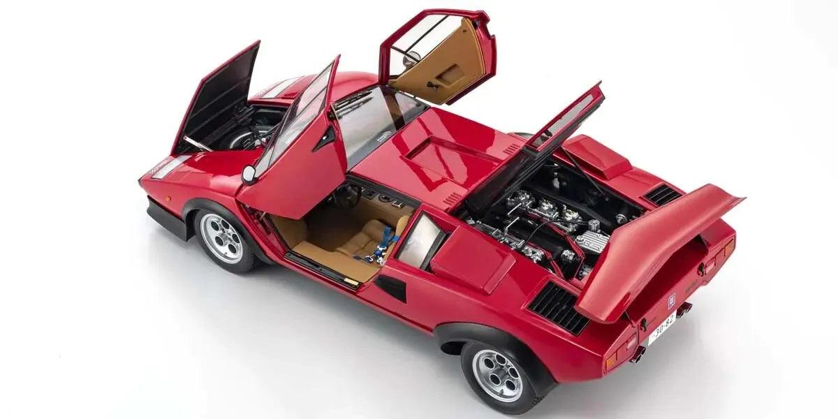 Kyosho Lamborghini Countach Walter Wolf – Red 1:12 Modell - Artexio