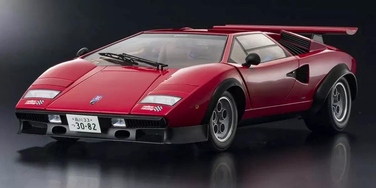 Kyosho Lamborghini Countach Walter Wolf – Red 1:12 Modell - Artexio