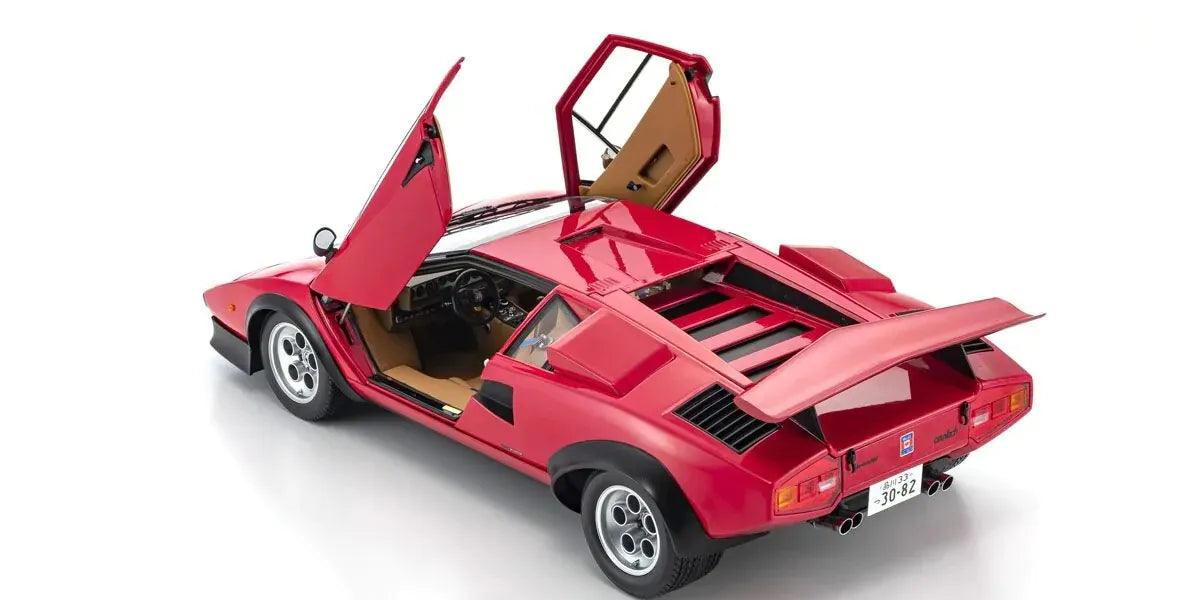 Kyosho Lamborghini Countach Walter Wolf – Red 1:12 Modell - Artexio