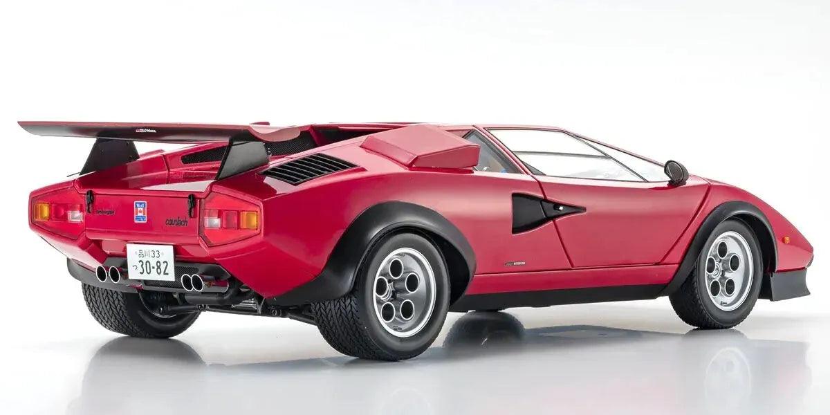 Kyosho Lamborghini Countach Walter Wolf – Red 1:12 Modell - Artexio