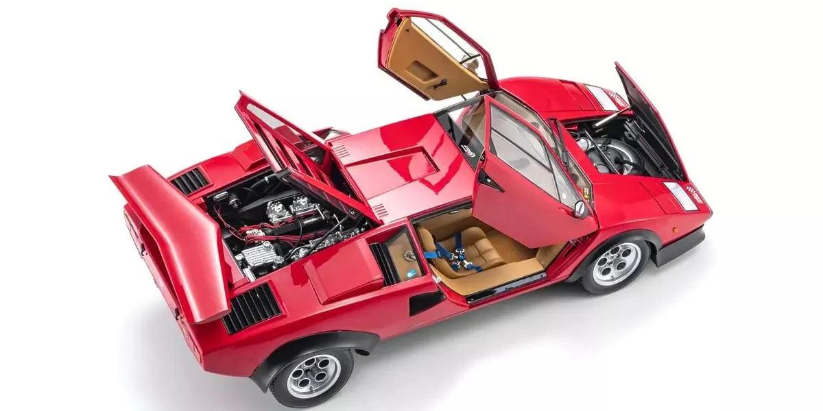 Kyosho Lamborghini Countach Walter Wolf – Red 1:12 Modell - Artexio