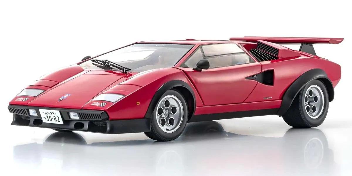 Kyosho Lamborghini Countach Walter Wolf – Red 1:12 Modell - Artexio